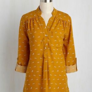 ModCloth Raccoon Print Tunic